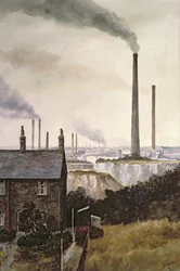 Paisaje de North Kent - Cerca de Northfleet, Gravesend